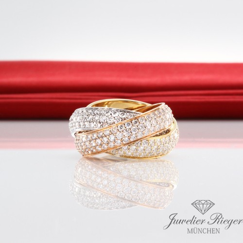 Anello cartier trinity - anello,