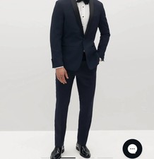 SuitShop Scialle Navy Uomo 2