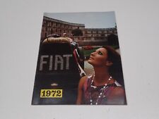 FIAT CALENDARIO 1972 DINO SPIDER LANCIA FULVIA SPORT ZAGATO MINI COPER