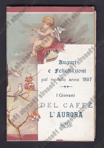 Calendarietto 1897 caffè - 1897,