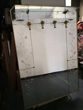 SPECCHIERA APPENDIABITI VINTAGE ANNI 50 DESIGN CRISTAL ART MODERNARIATO