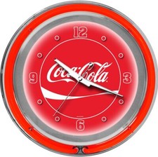 Orologio Coca-Cola cromato