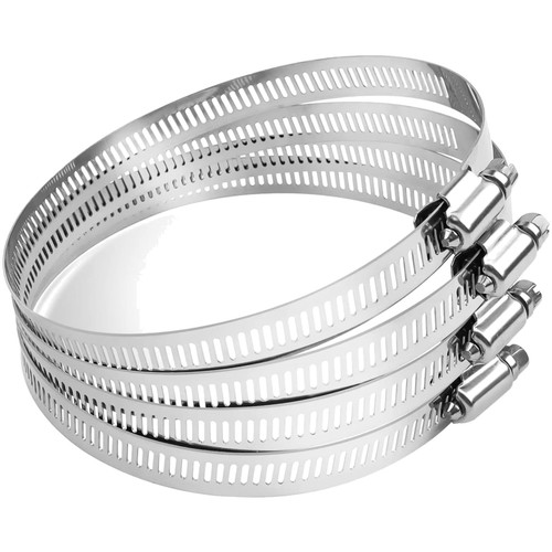 Morsetti tubi inox 114mm - inox, 4