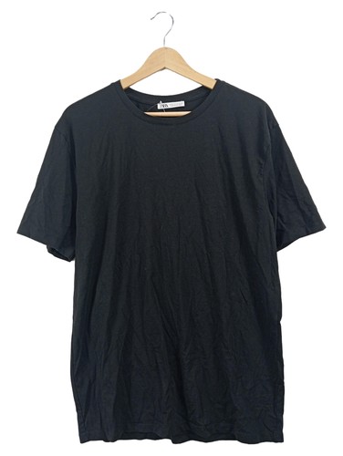 Zara shirt uomo nera basic - uomo,