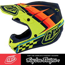 Casco Motocross MX Troy Lee SE4 Warped MIPS Casco Motocross ed Enduro PICCOLO