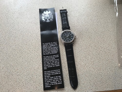 Orologio uomo nero eiger - uomo,