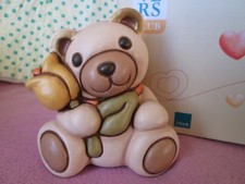 THUN - ORSO TEDDY CON TULIPANO - MEDIO - CON SCATOLA