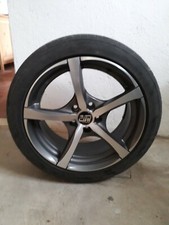 Cerchi lega 17” MSW Matt Gun Metal Full Polished  