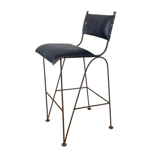 Sgabello bar vintage in - da,