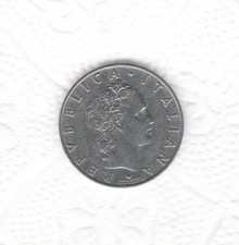 ITALIA  RARA  MONETA  50  LIRE