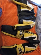 tuta pelle moto donna