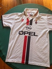 AC Milan Maglia da trasferta Lotto 1995/96  sponsorizzata "Opel", taglia L