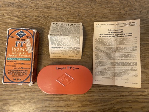 Agfa 16mm isopan negativ film - 16mm,