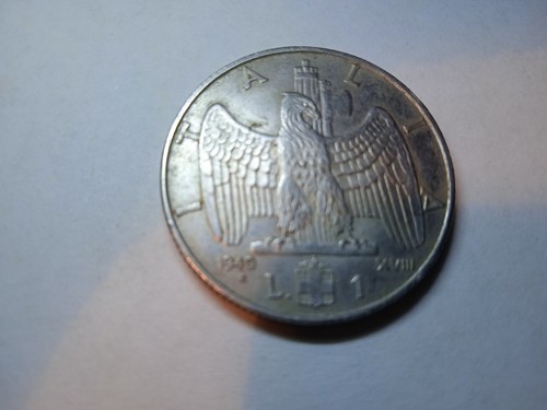 Una lira 1940 regno - lira,