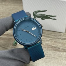 NUOVO✅ Orologio Uomo Lacoste 12.12 Sport Cinturino Silicone Blu 45mm 20112318