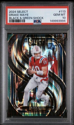 2024 panini select black green - 2024,