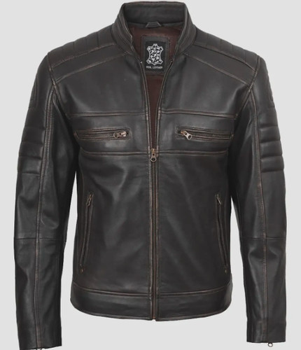 Giacca pelle uomo - in, da