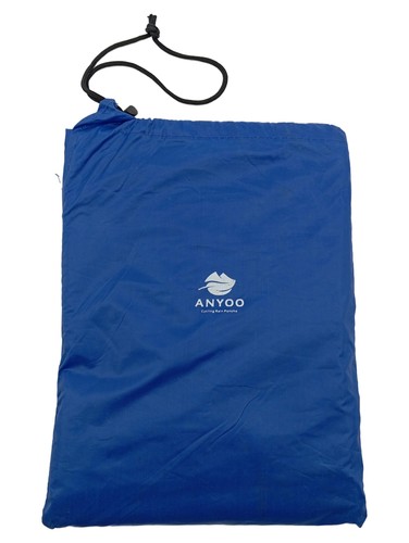 Anyoo poncho pioggia donna blu - pioggia,