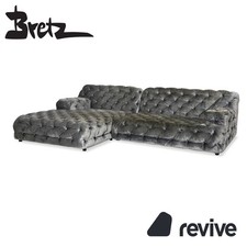 Bretz Cocoa Island Tessuto Divano Ad Angolo Grigio Sofa Divano Relax
