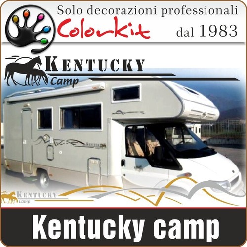 Adesivi kentucky camp color - adesivi,