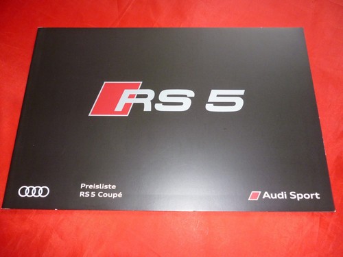 Listino prezzi audi f5 - listino, 5