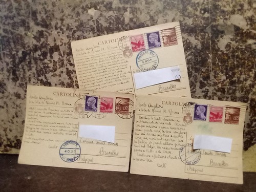 Cartoline postali viaggiate - cartoline,