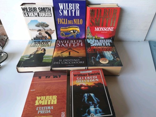 Lotto libri wilbur smith - 8,