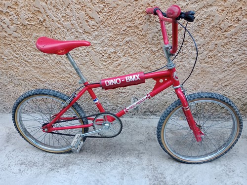 Bmx red rider made france - made,
