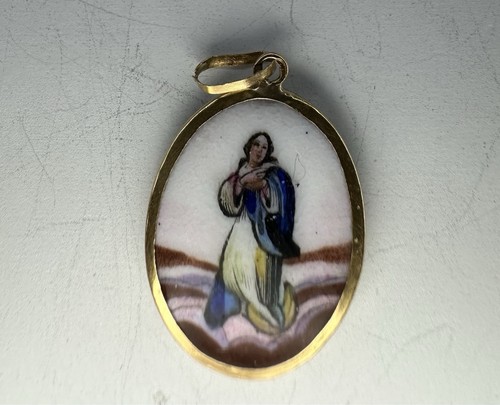 Ciondolo ovale vintage