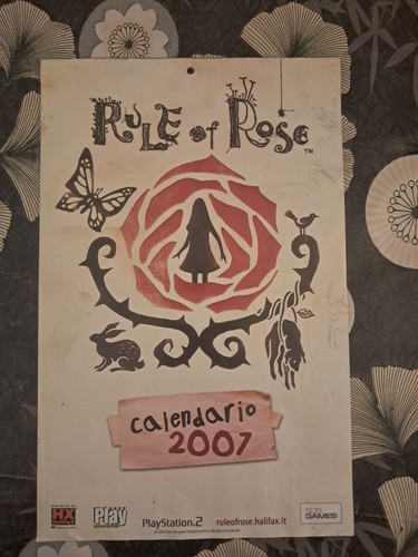 Rule rose calendario - rose, 2007