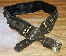 Underberg Bandolier Marrone Cintura Pistola Fibbia Pelle