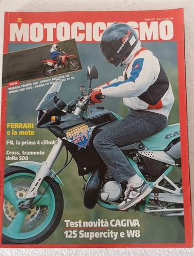 Motociclismo 1991 cagiva - 1991,