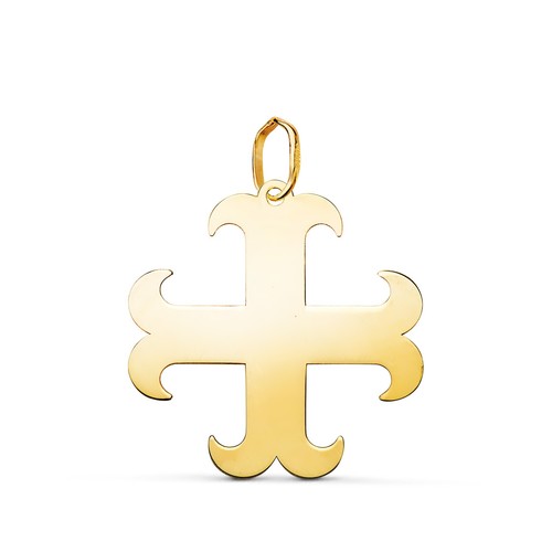 Ciondolo oro 18k - 18k, croce