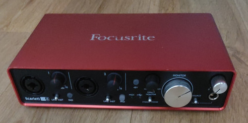 Focusrite scarlett 2i4 - scarlett, 2nd