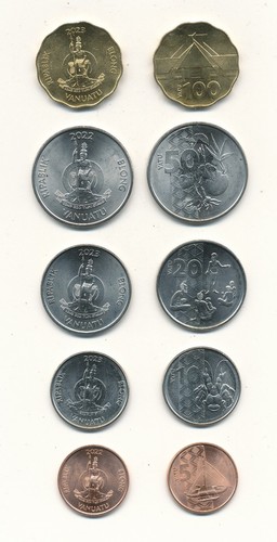 Vanuatu set 20 50 - -,