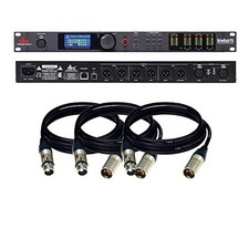 DBX DriveRack PA 2x6 Processore di gestione PA con display e US. Con 3 cavi XLR