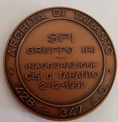 Medaglia innaugurazione cisi - medaglia,