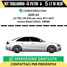 Tagliando per AUDI A4 2.0 TDI
