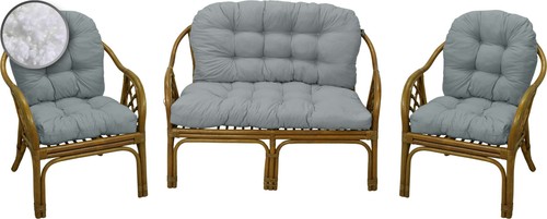 Cuscino imbottito per - , rattan