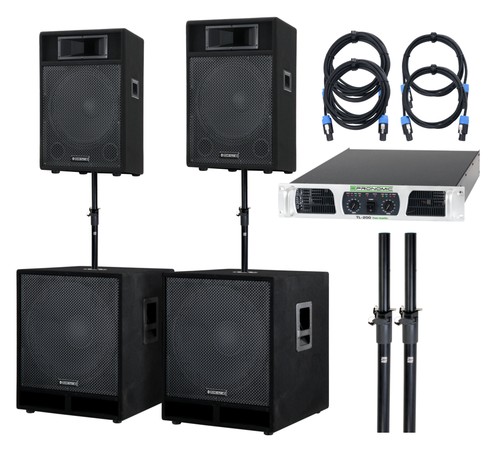 Sistema completo pa - completo, dj