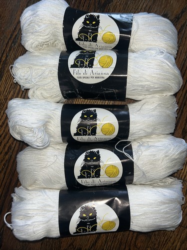 Lotto matassine vintage filo - 5,