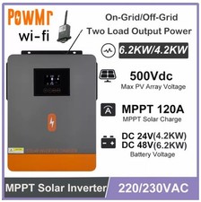 inverter ibrido 6,2 kw - 48v