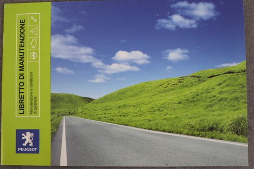 Peugeot libretto - libretto, di