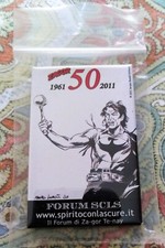 ZAGOR 50 1961-2011 MAGNETE CALAMITA FORUM SCLS disegno MAURO LAURENTI NUOVA RARA