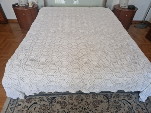 Coperta uncinetto cotone - ad,