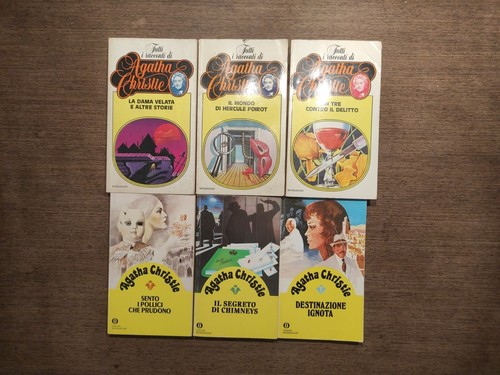 Lotto agatha christie sei - lotto,