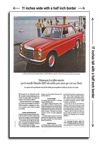 Poster mercedes benz - mercedes, 240d