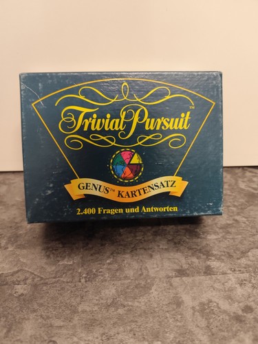 Trivial pursuit genus - trivial, edition