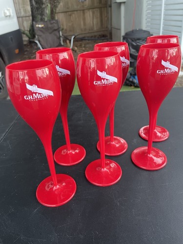 Mumm set 6 calici - g.h.,