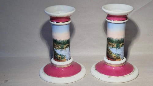 Coppia antichi candelabri - di,